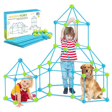 Create a Haven of Magic and Wonder with our Fort Building Set